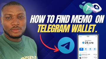 Telegram Wallet Memo (How To Find Telegram Wallet Memo)