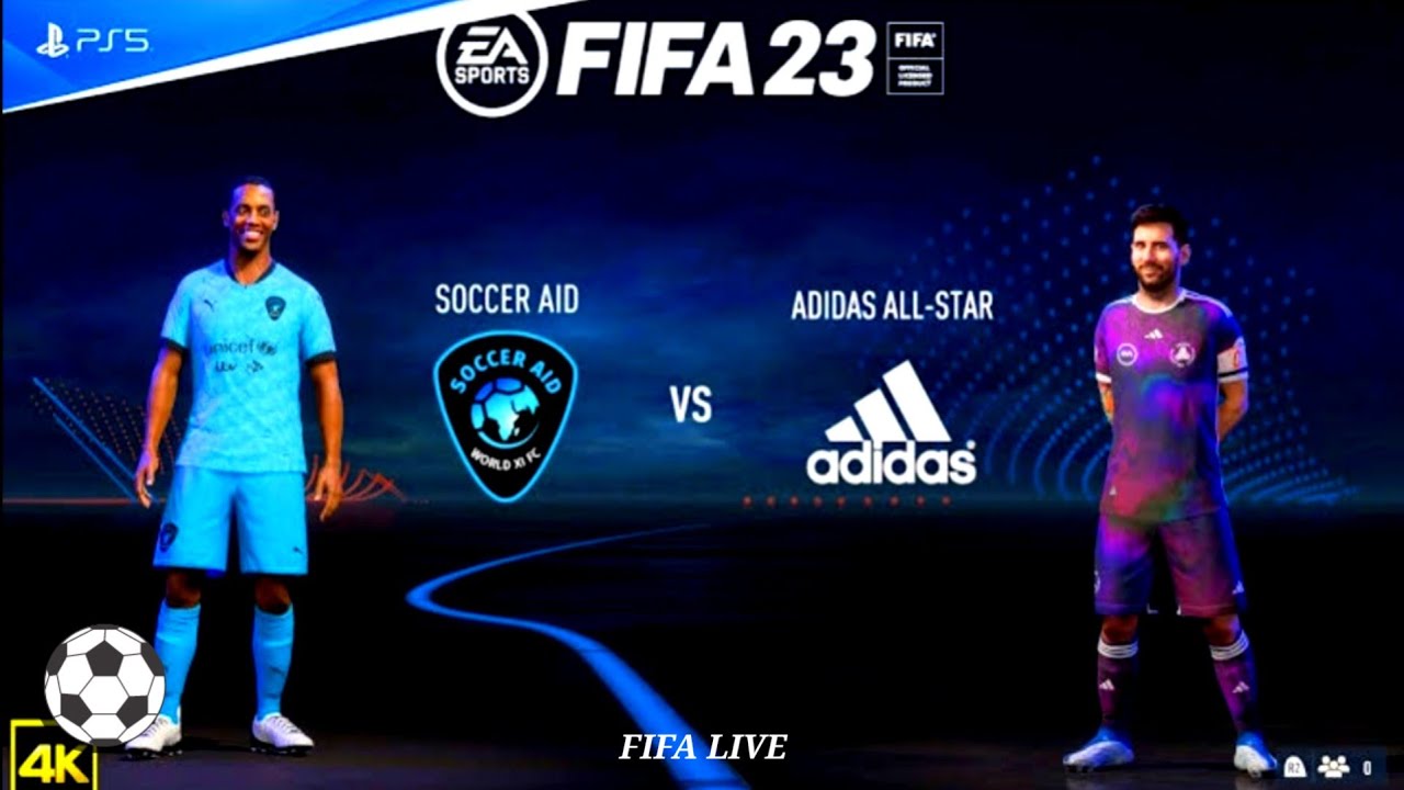 FIFA 23 - Legends vs Superstars | FIFA Friendly | PS5 | 4K