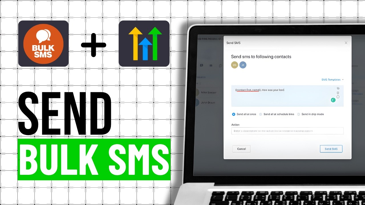 How To Send Bulk Sms In Gohighlevel (Step By Step) - YouTube