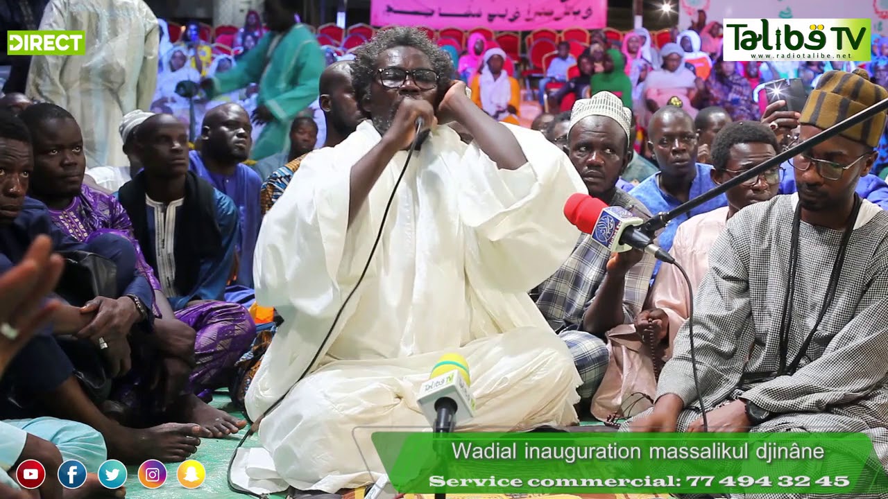 Serigne akassa samb todj na inauguration massalikoul djinane goudi Serigne Saliou Mbacke