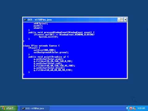 40.Intro to Java -Chapter06.Drawing and Painting-Lesson5.Drawing and Filling Arcs.