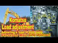 How to adjust load sense / Komatsu power adjustment / Komatsu main pump adjustment by andam