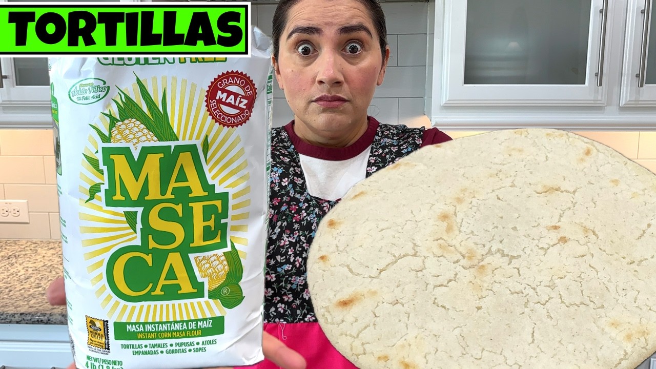 Como hacer tortillas de maseca - 😢 [Tutorial 1]