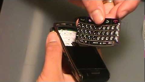 Blackberry Bold 9700 LCD screen replacement .