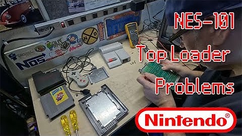 NES 101 Nintendo Top Loader Problems Fixed Wonkey Cartridge Slot With Ground Points Reflowed