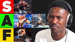 I Ranked WWE Finishers By How Painful They Look