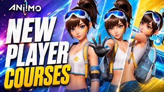 NEW PLAYER COURSES ! | Aniimo Closed Beta | Beginner Guide & Free Rewards