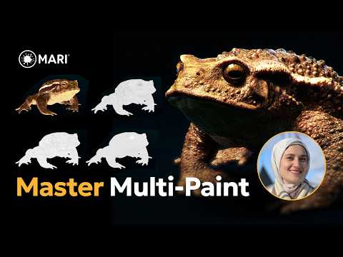 Speed up your texturing workflow with Mari's Multi-Paint | Foundry
