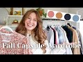 Fall/Winter Capsule Wardrobe Tour: Sustainable Capsule Wardrobe for Cold Weather