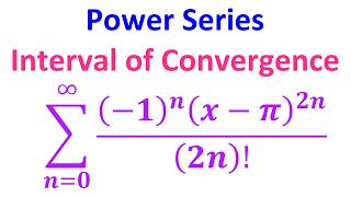 10.7C - Power Series (Interval of Convergence) [AP Calculus BC]