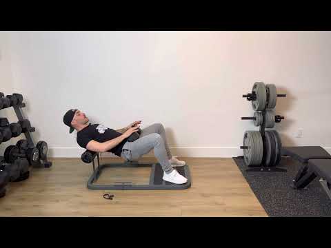 Eccentric Dumbbell Hip Thrusts