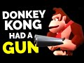 Remember when Donkey Kong had a REAL GUN?