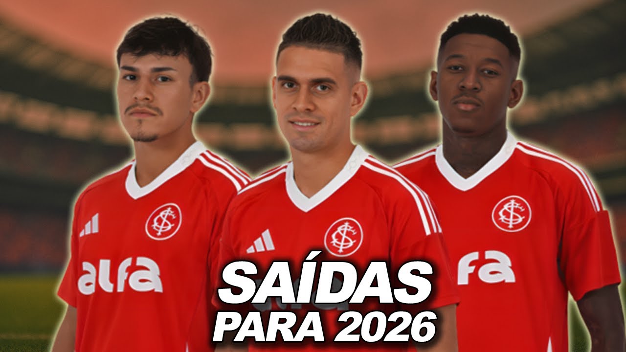 🔥INTERNACIONAL prepara LISTA DE SAÍDAS para 2026 — veja os nomes!
