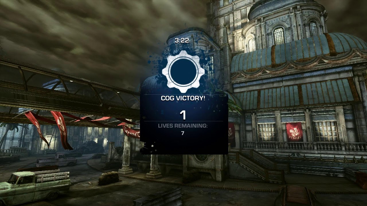 Playing Gears of War 3 (Online)