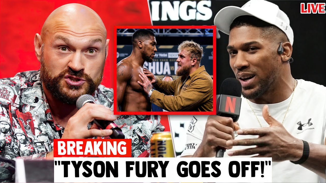 Tyson Fury GOES OFF on Jake Paul for Disrespecting Anthony Joshua — Fans ERUPT!