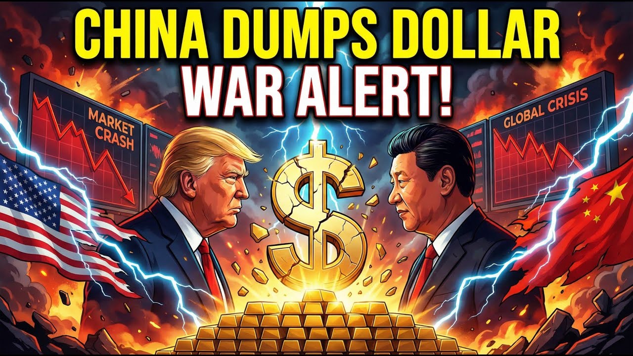 CHINA DUMPS DOLLAR: 14 Months of Gold Buying Exposed (Prepare for War)