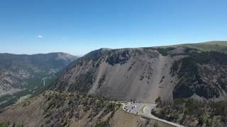 Beartooth pass scenic overlook rest stop