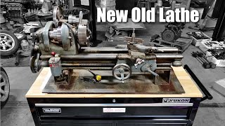 New to me 1930 s 9 inch South Bend Lathe Harbor Freight Yukon 46 Toolbox Unboxing