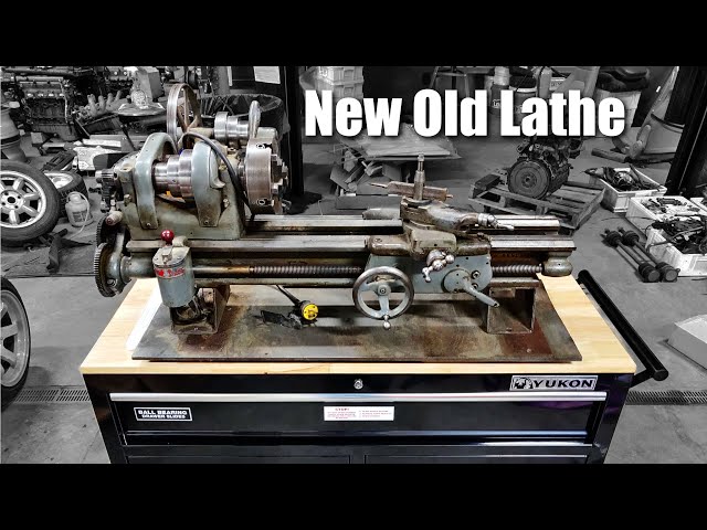 New (to me) 1930's 9 inch South Bend Lathe + Harbor Freight Yukon