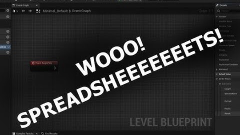 Gamedev Spreadsheets: Practical Example