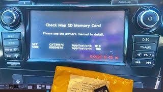 Nissan X-Trail Hybrid Radio Map Sd Card Error Fix And Permanent Fix