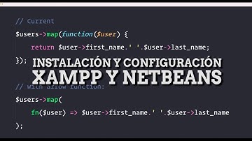 Instalación y configuración de xampp y netbeans