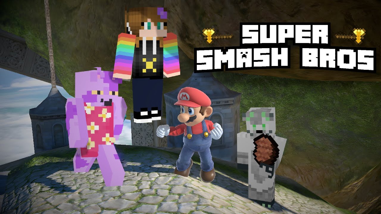 They put SMASH BROS in MINECRAFT?!