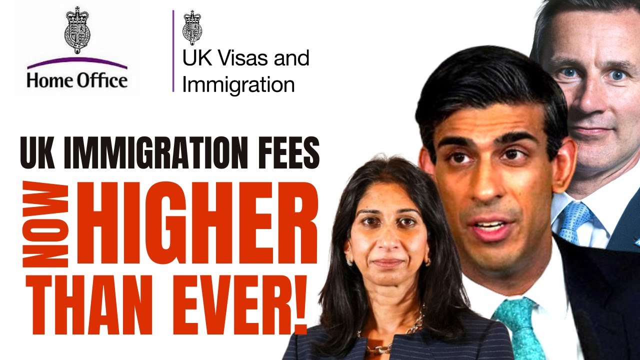 UK Immigration Fees: The Rishi Sunak's Game-Changing Announcement on UK Visa Fees 2023