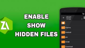 How To Enable Show Hidden Files On ZArchiver App