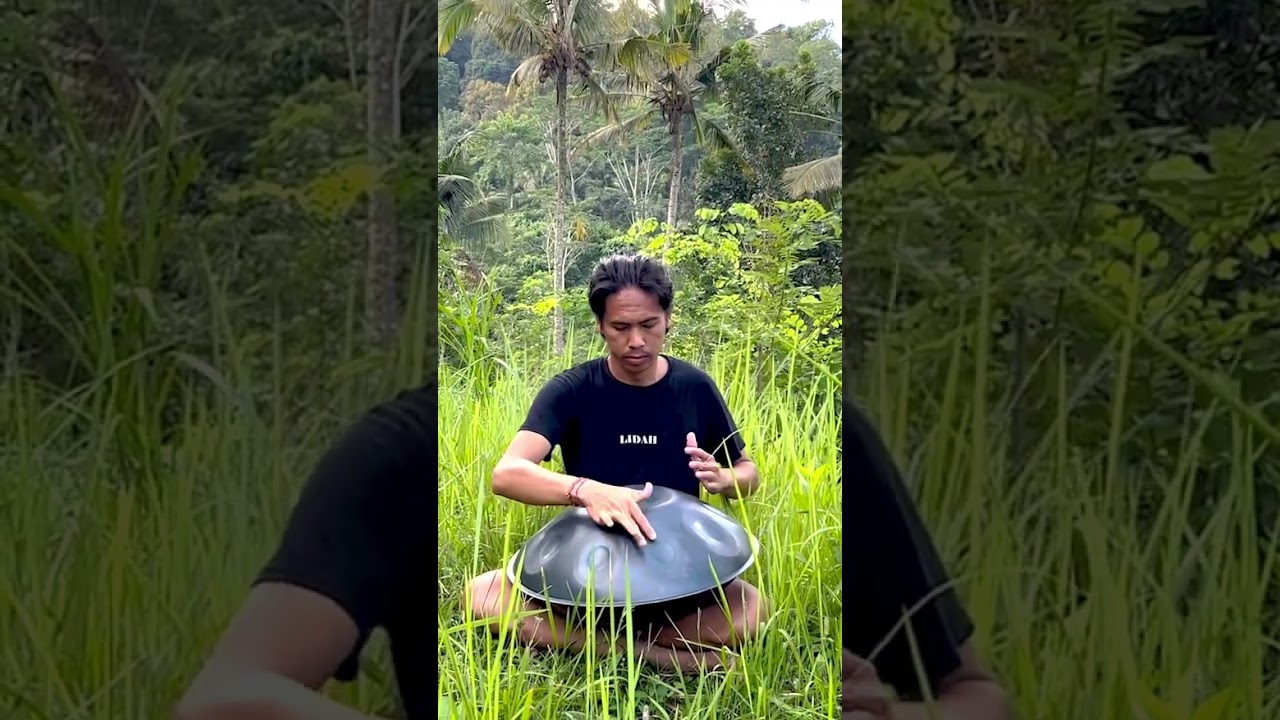 Dream Away ✨💚✨ #fyp #handpan #handpanmusic #hangdrum #handpanmaker #handpanmaker