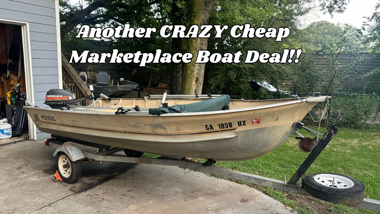 Facebook Marketplace Score! Cheap Jon Boat Package Deal