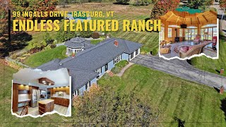 Endless Featured Ranch Home For Sale | 99 Ingalls Drive, Irasburg, VT