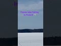 Amazing fishing in the frozen lake in Finland 🇫🇮. #shorts #viral