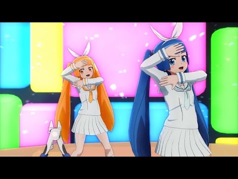【MMD】公式Ｗニパ子でウインク・トランジ・スター