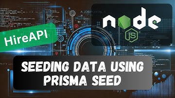 35. Insert Data into Database Tables using Prisma Seeding in Node API Project