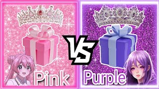 purple vs pink 💖💖🥰🥰 #pinkvspurple #wouldyourather