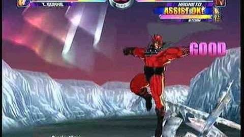 MvC2 Online (360): CraziestHero (Jill/Cab/Tron) vs Brett (MSP) 2 .:6.15.11:.