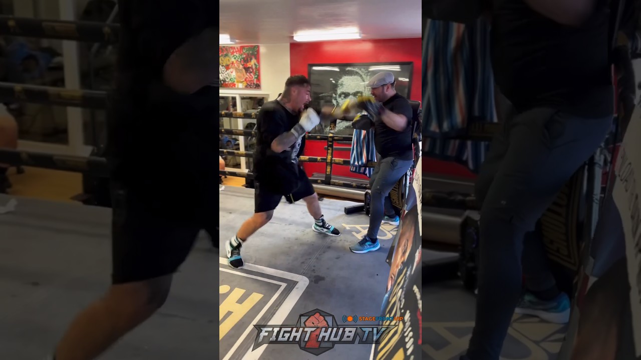 Andy Ruiz TERRIFYING gordito power! Shows Wilder & heavyweights scary speed!