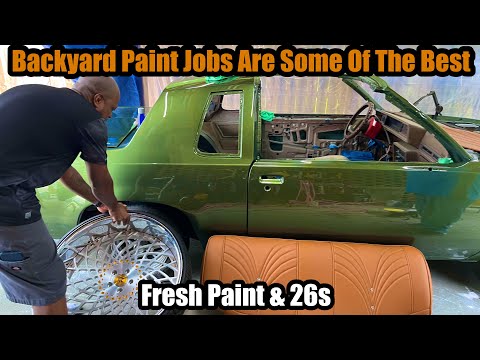 No Shop No Problem - Painted At Home In The Backyard - Inspired By SprayWayCustoms YouTube Channel