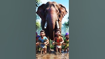 There was fear in the elephant