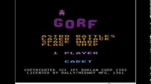 Gorf (Atari 8-bit computer)