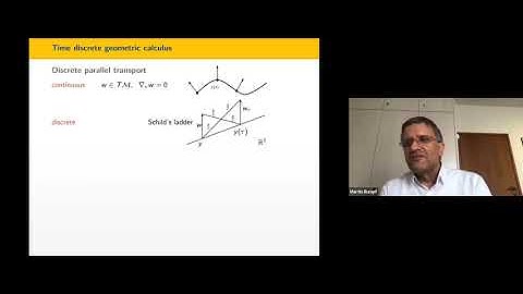 Martin Rumpf -- Riemannian calculus in shape spaces