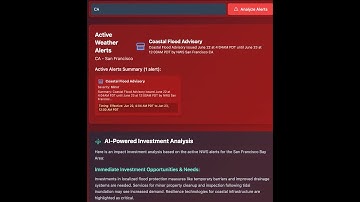 WeatherWise Impact Investing @UC Berkeley AI Hackathon