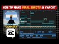 Capcut viral short form editing workflow tutorial 2024