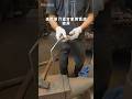 Hand-Forged Tool With Wooden Grip — Satisfying Process! 🪵#shorts