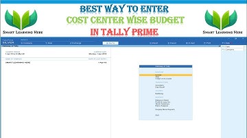 Chapter 13 Part 2 Cost Center Wise Budget in Tally Prime | Budget Accounting (Budget on Cost )