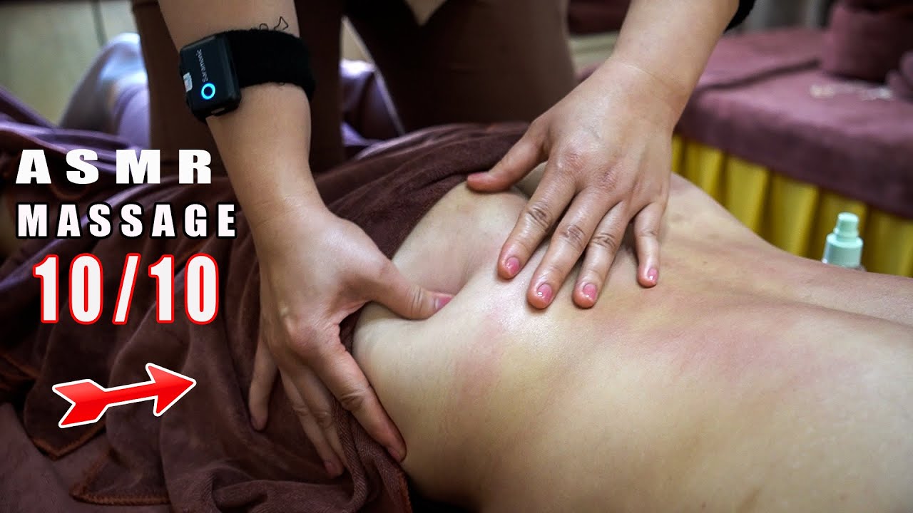 ASMR ⭐ Amazing! She’s a true champion of HIGH-INTENSITY MASSAGE![Mr. Shine Massage ASMR]