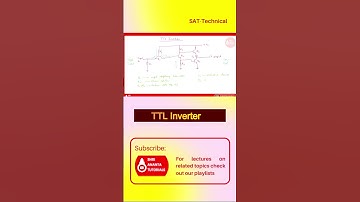 TTL Inverter #digitalelectronic  #electronicsengineering #digitalelectronicslectures  #ttl