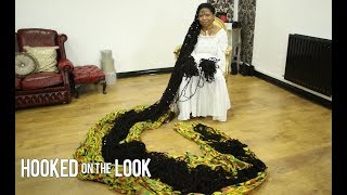 World’s Longest Dreadlocks Reach 110 FEET | HOOKED ON THE LOOK