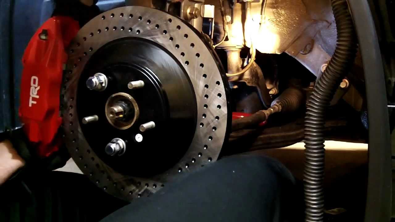 2011 Tc How To Install Trd Big Brake Kit Part 1 Of 2 Youtube